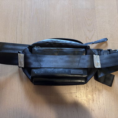 Black Fanny Pack FREITAG F655 Dixon full black