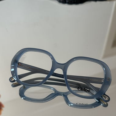 Chloé Brille Blau