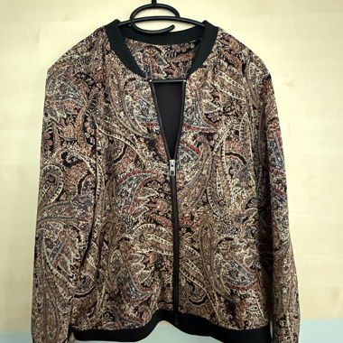 Paisley-Print Jacke