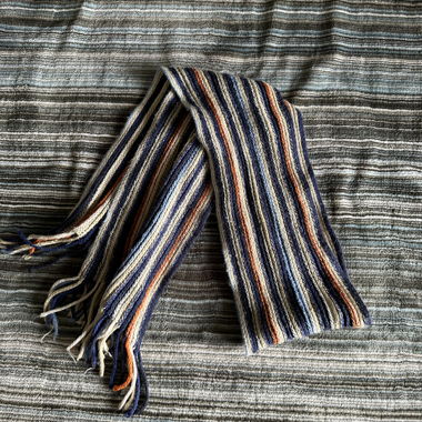 Schal gestreift vintage