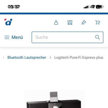 Logitech Pure-Fi Express Plus Musikboxen