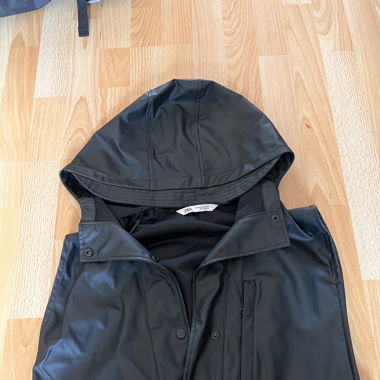 Vegan Leder Crop Jacke 