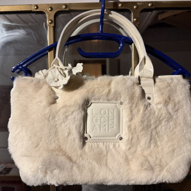 Longchamp Real Fur Tote Bag