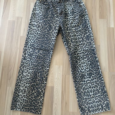 Leopard Print Jeans