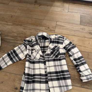 Stoff jacke