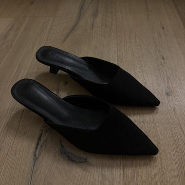 Kitten Heels in tessuto