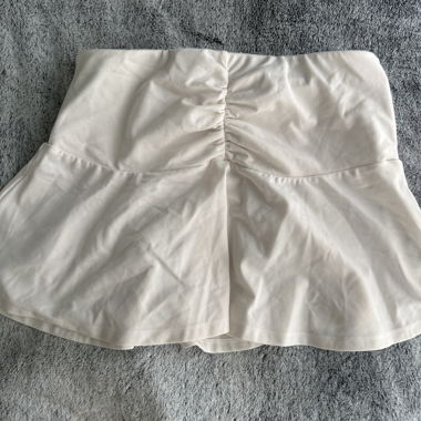 White Mini Skirt