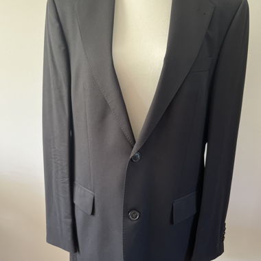 Blazer da uomo nero