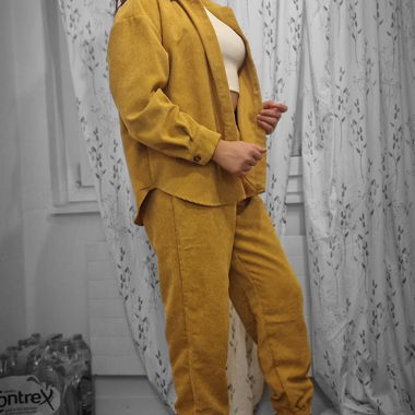 Pants and light jacket