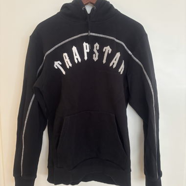 Felpa con cappuccio Trapstar nera