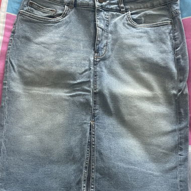 Gonna di jeans blu