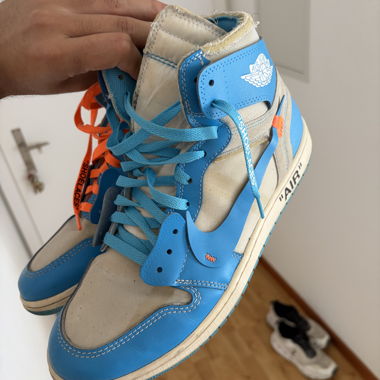 Nike Air Jordan 1 OFF WHITE approved Stock X