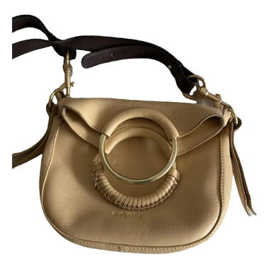 Borsa in pelle beige See By Chloe