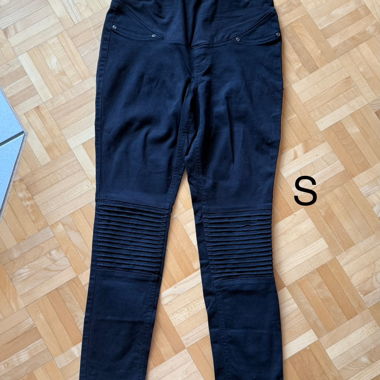 Schwarze Schwangerschaftshose Damen S