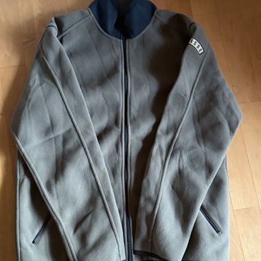 Giacca in pile militare