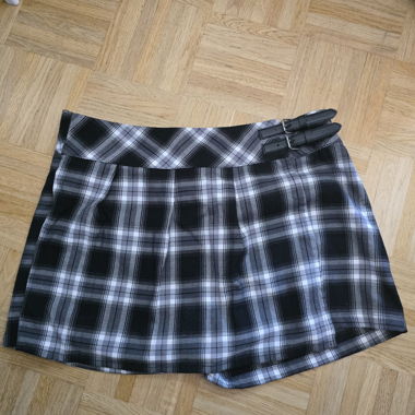 Mini skort a quadri Clockhouse