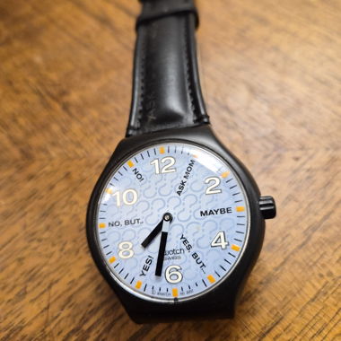 Orologio Swatch nero