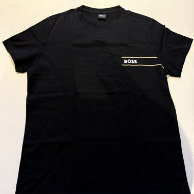 T-shirt Boss noir 
