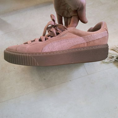 Pink Puma Sneakers