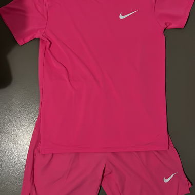 Nike Pink Running Set