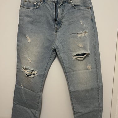 Blue Ripped Jeans