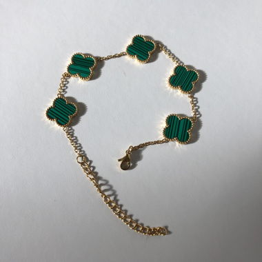 Clover green bracelet