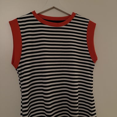 Striped Sleeveless Top