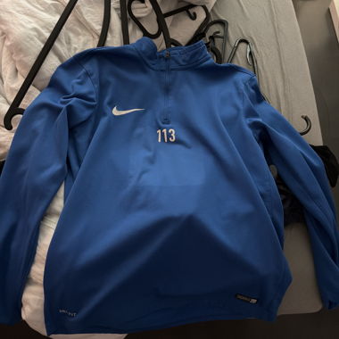 Blue Nike Training Sweatshirt