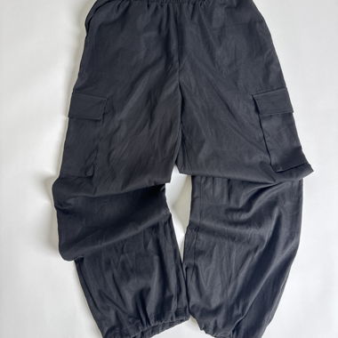 Pantaloni cargo baggy neri ONLY XL