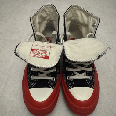 Converse x Comme des Garçons, size 39, very good condition