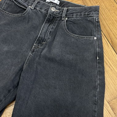 Pull & Bear Dunkelgraue Jeans