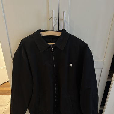 Veste Bomber Carhartt noire col taille XL