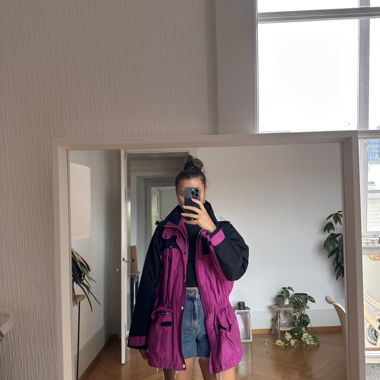 K-way vintage Mammut rose et noire