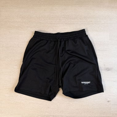 Pantaloncini Represent Owners Club in mesh