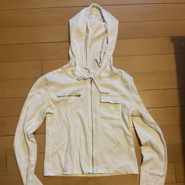 Weisse kleine Jacke