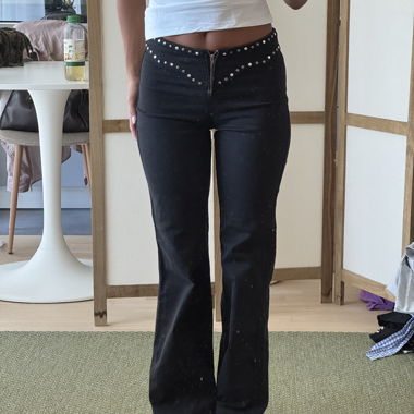 Jeans neri Bershka