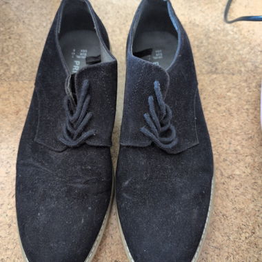 Chaussures à lacets noires
