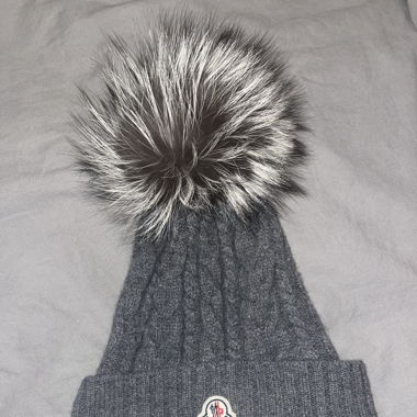 Moncler Mütze grau