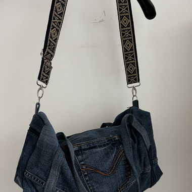 Handmade Jeans-Tasche
