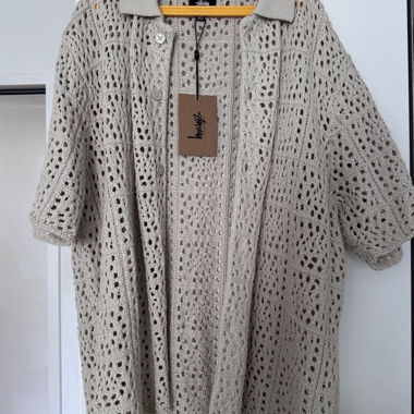 Stüssy Häkelshirt