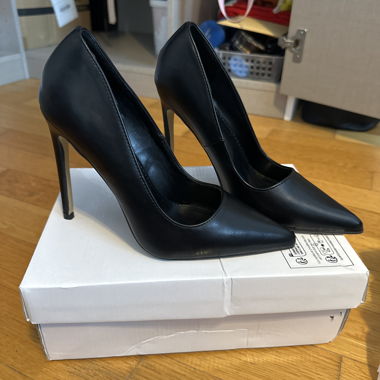 Leder High Heels