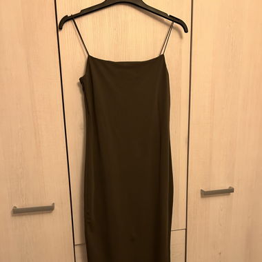 Robe longue Verte kaki
