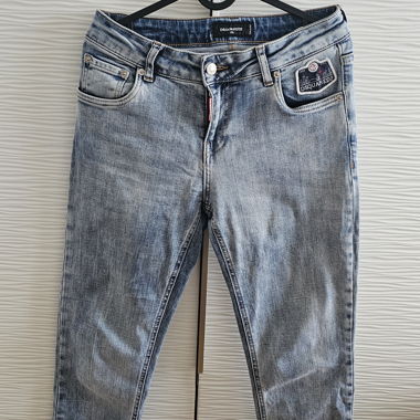 Jeans Dsquared2 replica lavaggio chiaro taglia 26