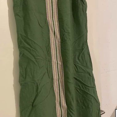 Robe longue vert