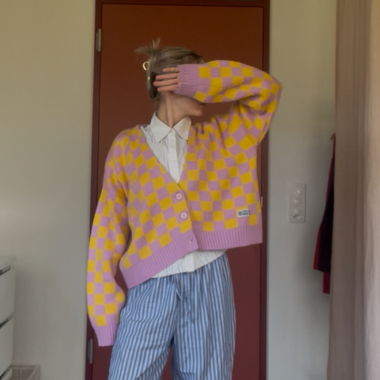 Farbiger Cardigan 
