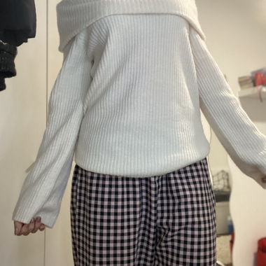 Off Shoulder Sweater