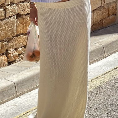 Jupe crème Principessa de Djerf Avenue