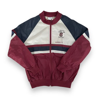 Adidas Jacke Weiss/Rot/Blau