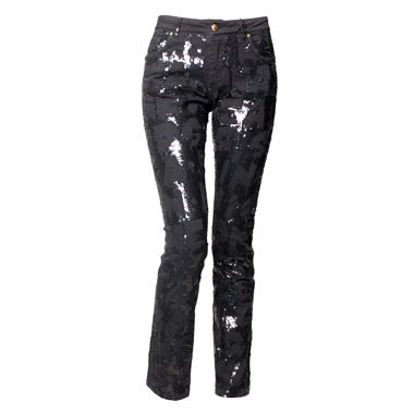 Sequined Designer Jeans 