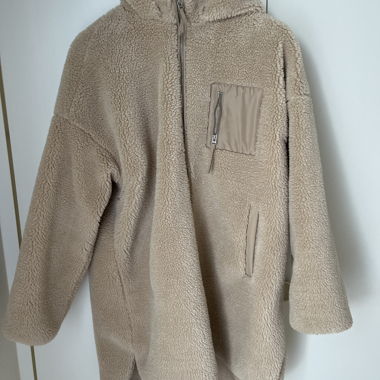 Giacca Teddy Beige Chiaro